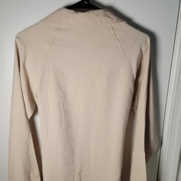 Lulus Sage the Label Gwyneth Tan Tie-Back Trench Coat | Size M | Style # 17323 - Picture 12 of 12